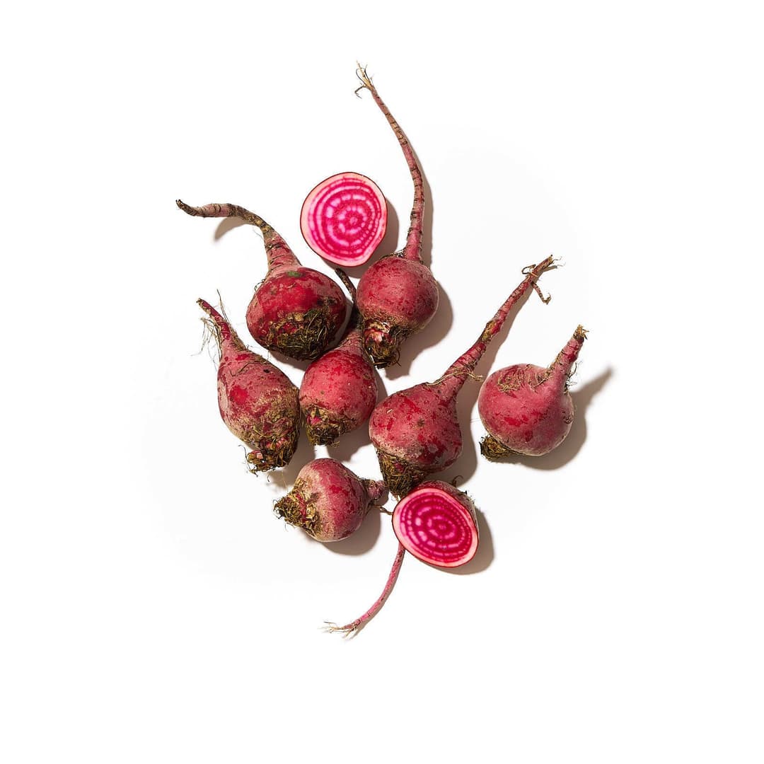 Rauðrófur með hvítum hring