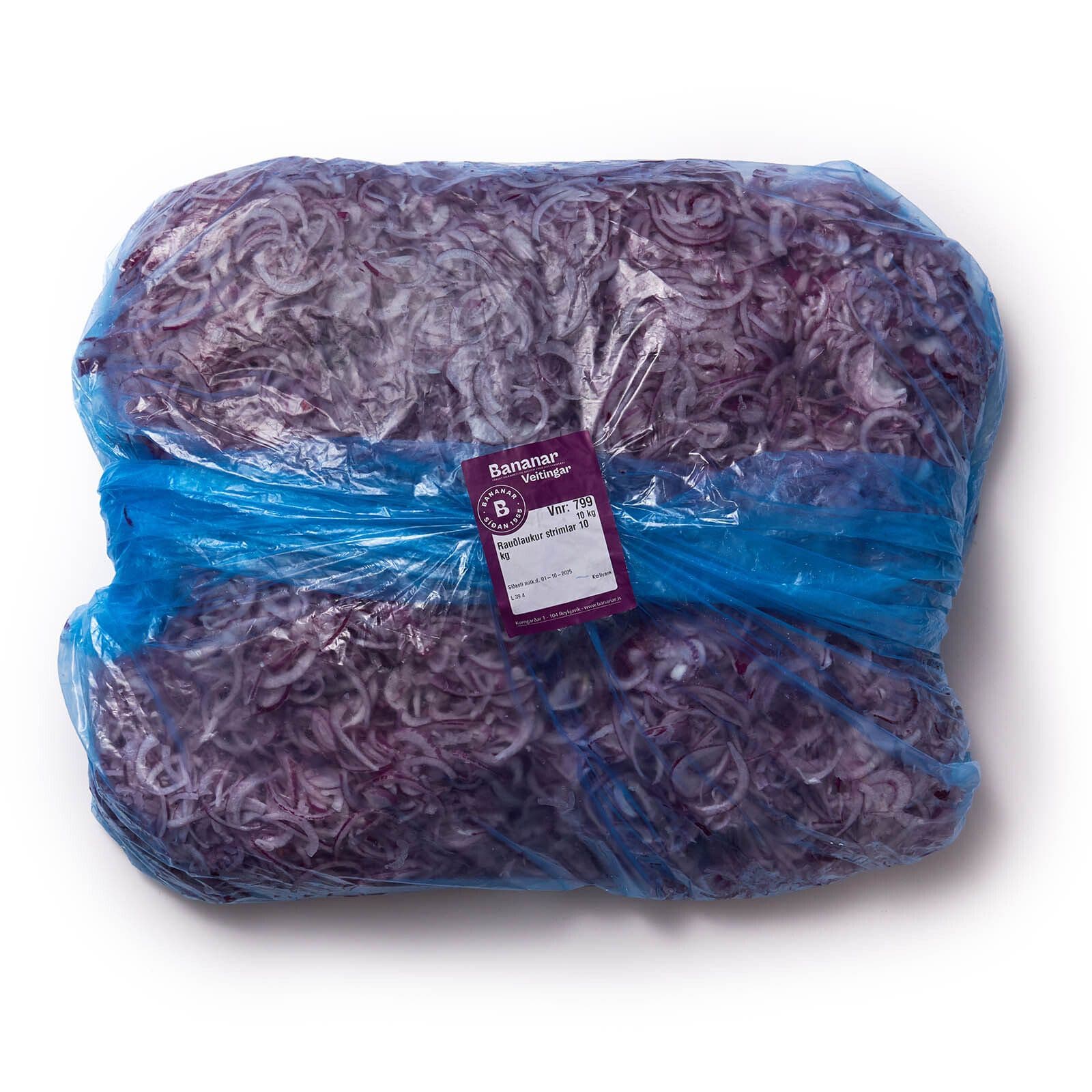 Rauðlaukur strimlar